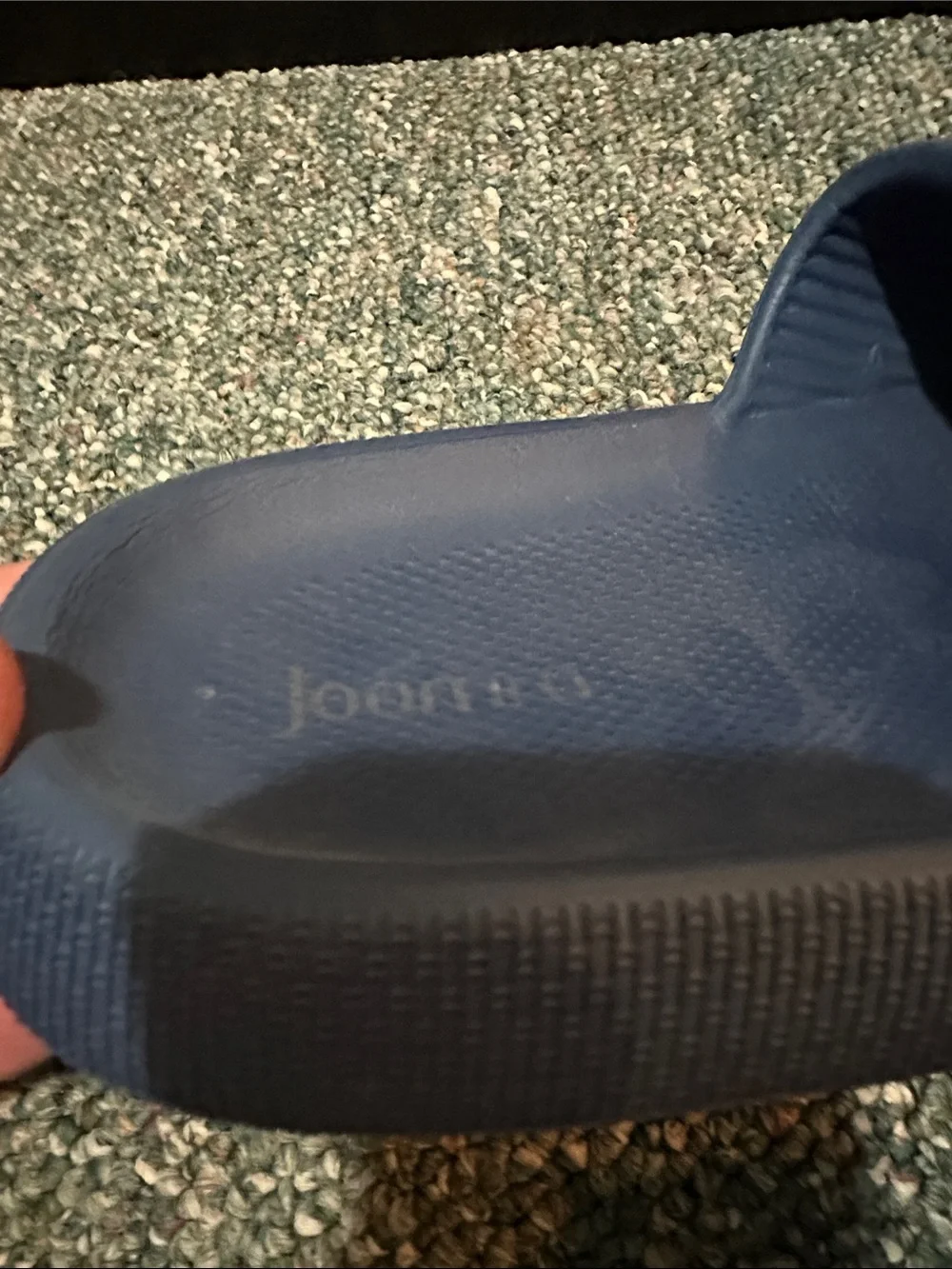 Men's Navy Blue Slides
